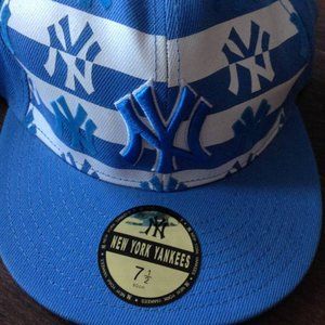 New York Yankee Flat Bill Hat